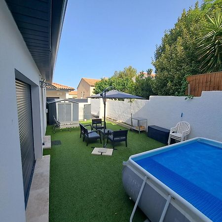 Charmante Maison Avec Piscine Bessan 외부 사진